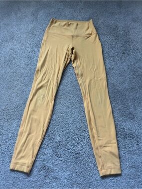 Lululemon orange leggings size 6